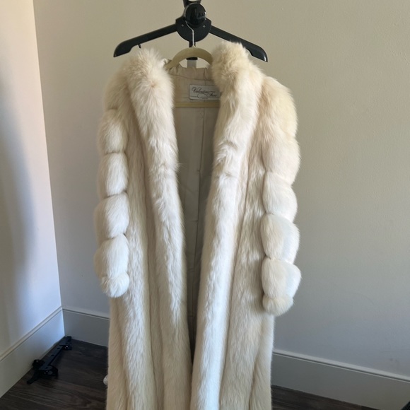 Genuine fur Valentino custom fur coat.